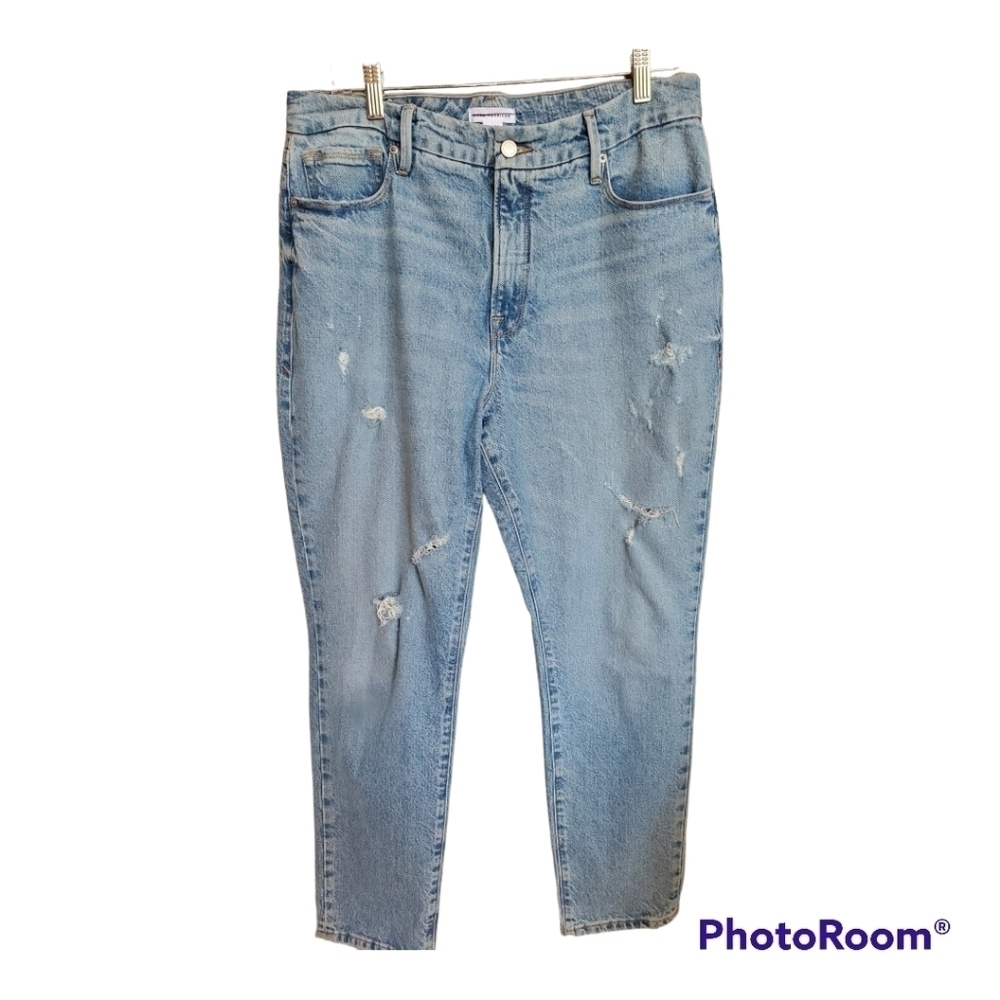 Good America Jeans 10 / 30   light washed denim